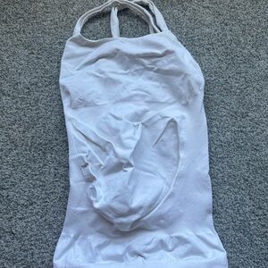 Blanqi sport support maternity tank white size small
